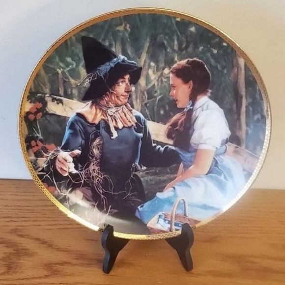 Hamilton Collection Plates Wizard of Oz 8 Total. All New in Box See Description - Picture 8 of 11